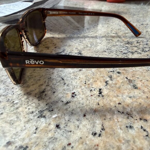 Revo Finley Brown Horn (Green Len's) Sunglasses Brownhorn - Picture 9 of 9